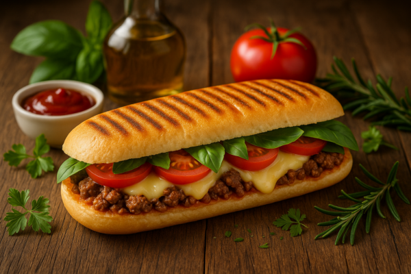 Panini Boeuf haché